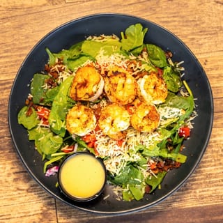 Shrimp and Spinach Salad