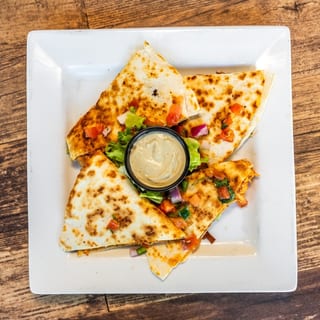 Chicken Bacon Ranch Quesadilla